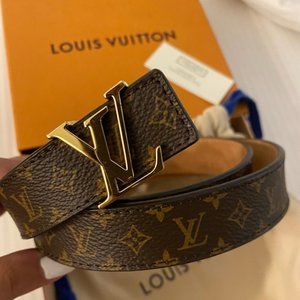 Louis Vuitton Monogram Belt